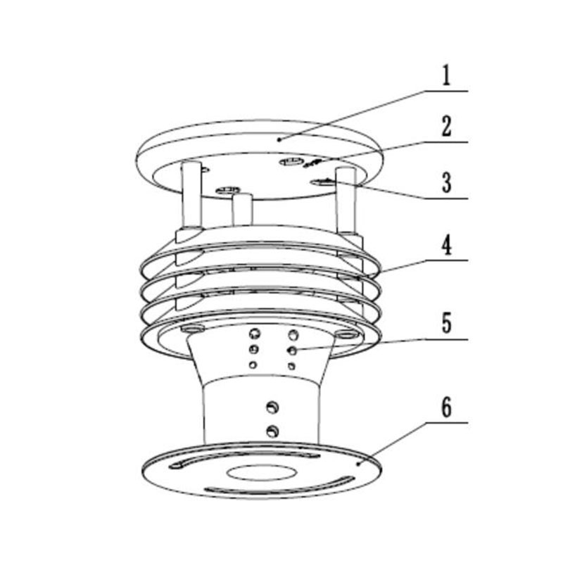 風力發(fā)電傳感器產品結構圖